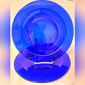 Formal Classics Cobalt Blue Dinner plates set of 2